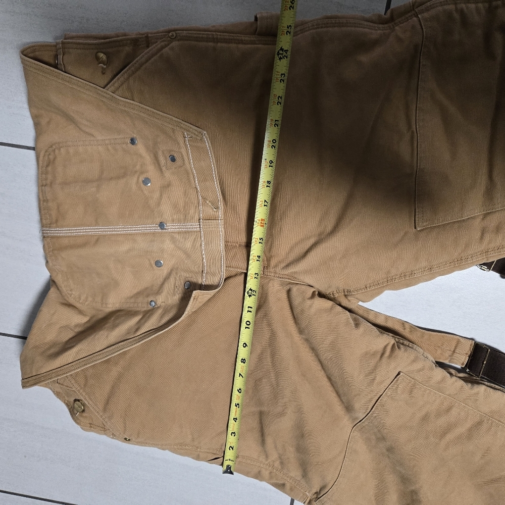 Carhartt Men's Tan Overalls - Picture 7 of 9